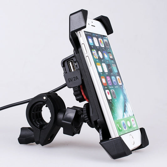 Motorcycle Cellphone USB Charger Bracket